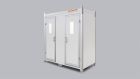 Double portable toilet keramisk