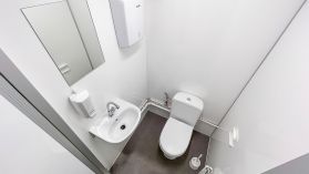 Double portable toilet keramisk