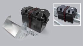 Batterikasse for båthenger