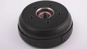 Bremsetrommel med lager